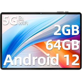 تابلت SGIN مقاس 10.1 بوصة، وذاكرة وصول عشوائي 2 جيجا بايت وذاكرة قراءة فقط 64 جيجا بايت، تابلت أندرويد 12 مع معالج رباعي النواة، وشاشة لمس IPS HD، وكاميرا 2+5 ميجابكسل، واي فاي، 5000 مللي أمبير في الساعة، أسود in Kuwait