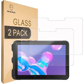Mr.Shield [2-PACK] Designed For Samsung Galaxy Tab Active PRO 10.1" [Tempered Glass] Screen Protector with Lifetime Replacement