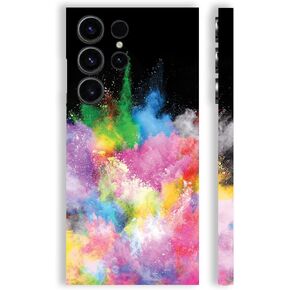 MightySkins Skin Compatible with Samsung Galaxy S23 Ultra Full Wrap - Paintsplosion | Protective, Durable, and Unique Vinyl Decal wrap Cover | Easy to Apply & Change Styles | Made in The USA