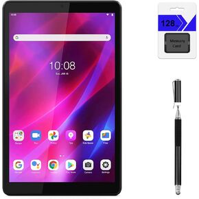 Lenovo Tab M8 Tablet, 8'' HD (1280x800) IPS Display, Android 11, Quad-Core Processor, 3GB Memory, 32GB Storage, Long Battery Life, SD Card Slot, Gray with Accessories