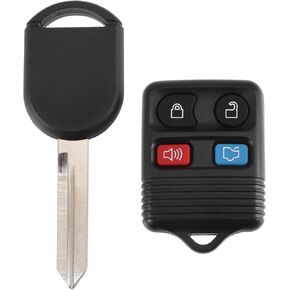 X AUTOHAUX CWTWB1U345 315MHz Keyless Entry Remote Ignition Transponder Key Fob for Ford Explorer 2002-2010 for Ford Expedition 2003-2011 for Ford Focus 2006-2010 4 Buttons