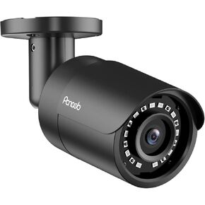 كاميرا 4K Security IP Bullet PoE في الهواء الطلق مع ميكروفون، كاميرا مراقبة سلكية 8 ميجابكسل PoE، كشف الإنسان/المركبة عدسة 2.8 مم زاوية واسعة 110 درجة، IP67 مقاومة للطقس، رؤية ليلية بالأشعة تحت الحمراء 100 قدم، PB37FA3-8M in Kuwait