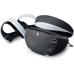 MightySkins Carbon Fiber Skin Compatible with Sony Playstation VR2 - Gravity | Protective, Durable Textured Carbon Fiber Finish | Easy to Apply & Change Styles | Made in The USA
