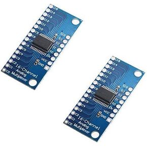 2Pcs 16CH Analog Digital Multiplexer Breakout Board Module CD74HC4067 CMOS Precise Module for Arduino