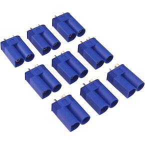 BDHI 9pcs EC5 Male with 5mm Bullet Connector pre-Installed in Plastic Housing(B178-9)