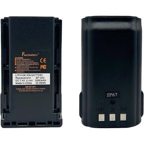 BP-232 BP-232H BP232H 3200mAh Li-ion Battery Compatible for IC-F3011 IC-F4011 IC-F3021 IC-F4021 IC-F3161 IC-F4161 IC-A14 IC-F24 IC-F33 IC-F43 Radio BP-232N BP-231 BP-230N