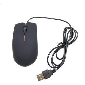 TFD Supplies - Wired 3 Button Optical Computer Mouse - 20 Pack - Bulk Computer Mice
