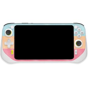 MightySkins Glossy Glitter Skin Compatible with Logitech G Cloud Gaming Handheld - Peaches and Cream | Protective, Durable High-Gloss Glitter Finish | Easy to Apply | Made in The USA