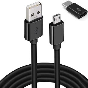 Replacement Charging Cord, USB Charger Cable Compatible with Wireless Headsets, Keyboards, Mouse, Webcam and More Devices