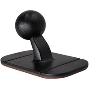 Car Cellphone Holder Dashboard Mount 17mm Ball Head Stand Support Holder Phone Rotatable Cradle Base Black Pc, Bhv-Glue Black Pc, Bhv-Glue, Approx. 5x3x3.2cm/1.97x1.18x1.26in