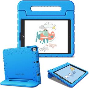 Fintie Kids Case for iPad 9th / 8th / 7th Generation (10.2 inch 2021/2020 / 2019 Model)- Shockproof Light Weight Handle Stand Case, Also Fit iPad Air 3 10.5" 2019 & iPad Pro 10.5" 2017, Black