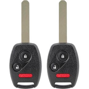 Car Key Fob for Honda Accord Remote Key Replacement for 2008 2009 2010 2011 2012 Honda Accord Keyless Entry Remote MLBHLIK-1T , 35118-TE0-A10, 5938193 (Pack of 2)