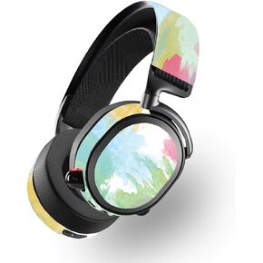 MightySkins Skin for SteelSeries Arctis Pro Wireless - Watercolor White | Protective, Durable, and Unique Vinyl Decal wrap Cover | Easy to Apply, Remove, and Change Styles | Made in The USA
