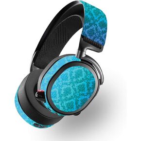 MightySkins Skin for SteelSeries Arctis Pro Wireless - Blue Vintage | Protective, Durable, and Unique Vinyl Decal wrap Cover | Easy to Apply, Remove, and Change Styles | Made in The USA