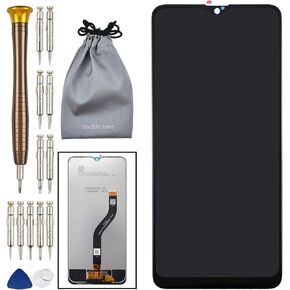 Display Touch Digitizer Glass LCD Screen Replacement for Samsung Galaxy A20S Black SM-A207F SM-A207M SM-A2070