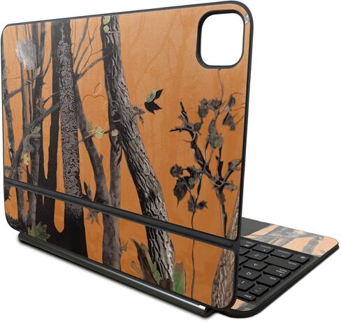 Skin Compatible with Apple Magic Keyboard for iPad Pro 11‑inch (M4) 2024 - Green Marble - Premium 3M Vinyl Protective Wrap Decal Cover - Easy to Apply | Crafted in The USA by MightySkins in Saudi Arabia