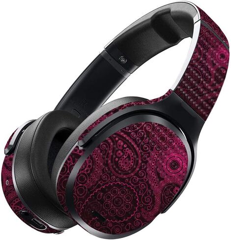 MightySkins Carbon Fiber Skin for Skullcandy Crusher ANC - Abstract Black | Protective, Durable Textured Carbon Fiber Finish | Easy to Apply, Remove, and Change Styles | Made in The USA in Saudi Arabia