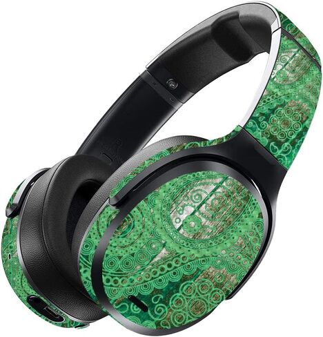 MightySkins Carbon Fiber Skin for Skullcandy Crusher ANC - Abstract Black | Protective, Durable Textured Carbon Fiber Finish | Easy to Apply, Remove, and Change Styles | Made in The USA in Saudi Arabia