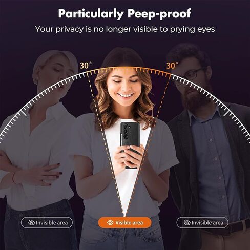 NINKI for Samsung Galaxy Z Fold 6 Case with Privacy Screen Protector,4 in 1 Magnetic Hinge Case for Samsung Z Fold 6 Case with Kickstand, Z Fold 6 Leather Case for Galaxy Z Fold 6 5G Phone Case Black in Kuwait