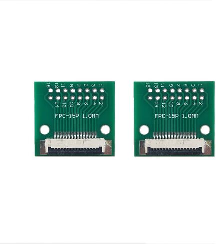 2 قطعة FFC FPC PCB محول مجلس 24 دبوس 1 مللي متر 0.5 مللي متر الملعب إلى Dip 2.54 مللي متر ل FCC كابل زوجين تمديد محول in Kuwait