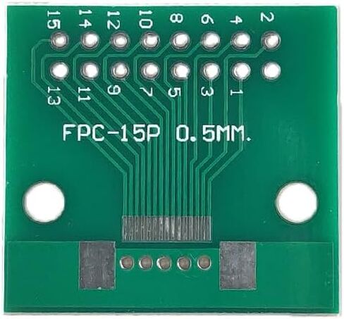 2 قطعة FFC FPC PCB محول مجلس 24 دبوس 1 مللي متر 0.5 مللي متر الملعب إلى Dip 2.54 مللي متر ل FCC كابل زوجين تمديد محول in Kuwait