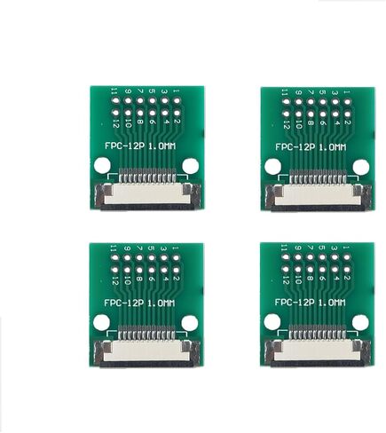 2 قطعة FFC FPC PCB محول مجلس 24 دبوس 1 مللي متر 0.5 مللي متر الملعب إلى Dip 2.54 مللي متر ل FCC كابل زوجين تمديد محول in Kuwait