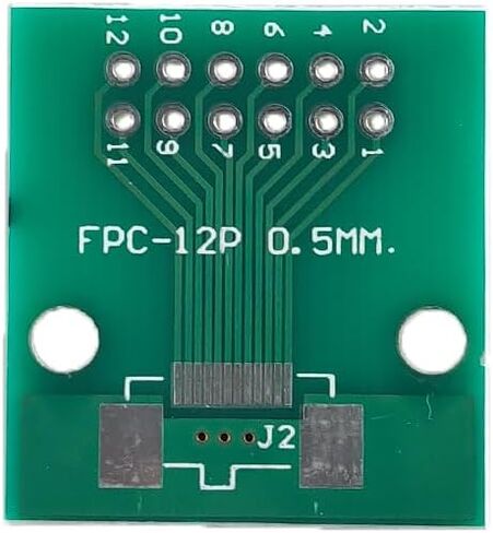 2 قطعة FFC FPC PCB محول مجلس 24 دبوس 1 مللي متر 0.5 مللي متر الملعب إلى Dip 2.54 مللي متر ل FCC كابل زوجين تمديد محول in Kuwait