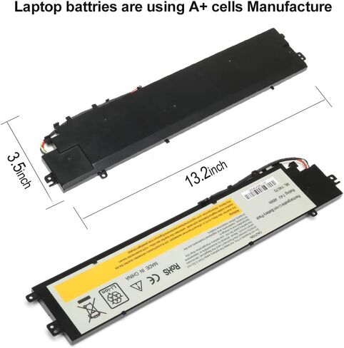 LQM® 7.4V 48Wh بطارية الكمبيوتر المحمول L13M4P01 الجديدة لجهاز Lenovo Erazer Y40-70AT-IFI L13L4P01 L13C4P01 in Kuwait