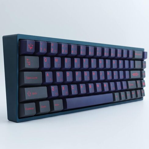 Hyekit PBT Keycaps، 134 مفتاحًا تغيير أغطية المفاتيح Arthur Dye-Sublimation 6.25u 7u Spacebar Cherry Profile أغطية مفاتيح يابانية مخصصة لـ Cherry Gateron MX Switches لوحات المفاتيح الميكانيكية in Saudi Arabia