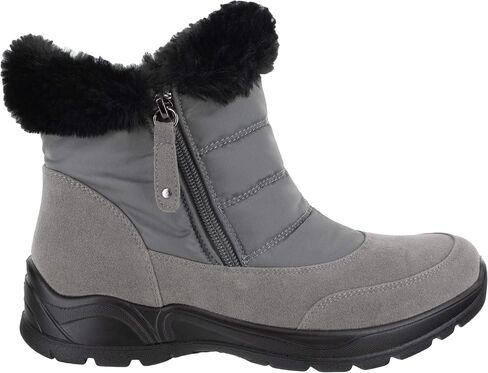 Easy Street Women's Frosty Boot, Grey - 8.5 X-Wide in Saudi Arabia