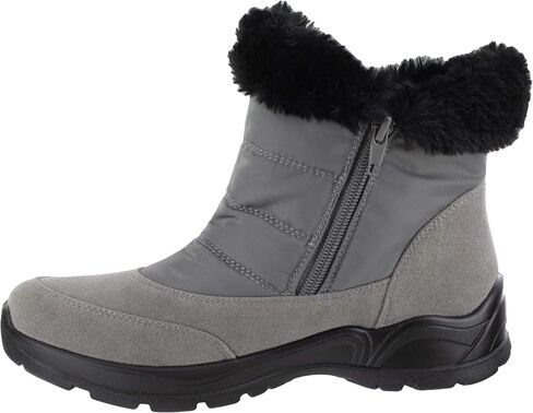 Easy Street Women's Frosty Boot, Grey - 8.5 X-Wide in Saudi Arabia