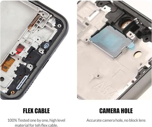 Replacement for Samsung Galaxy A54 5G LCD Screen with Frame INCELL for Samsung A546 A546U A546U1 A546E A546B A546V Touch Screen Digitizer Assembly LCD Display with Repair kit(No Fingerprint Function) in Saudi Arabia