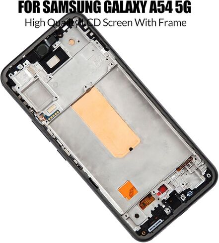 Replacement for Samsung Galaxy A54 5G LCD Screen with Frame INCELL for Samsung A546 A546U A546U1 A546E A546B A546V Touch Screen Digitizer Assembly LCD Display with Repair kit(No Fingerprint Function) in Saudi Arabia