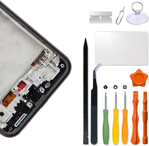 Replacement for Samsung Galaxy A54 5G LCD Screen with Frame INCELL for Samsung A546 A546U A546U1 A546E A546B A546V Touch Screen Digitizer Assembly LCD Display with Repair kit(No Fingerprint Function) in Saudi Arabia