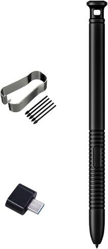 Black Galaxy Tab Active4 Pro S Pen Replacement for Samsung Galaxy Tab Active 4 Pro S Pen for Galaxy Tab Active 4 Pro Stylus Pen with Tips Type-C Convertor in Saudi Arabia