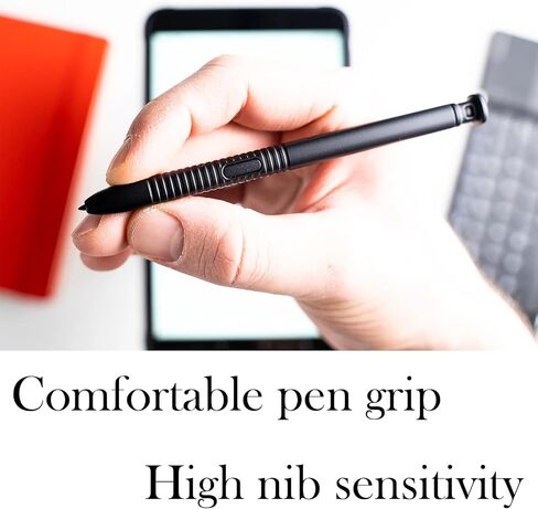 Black Galaxy Tab Active4 Pro S Pen Replacement for Samsung Galaxy Tab Active 4 Pro S Pen for Galaxy Tab Active 4 Pro Stylus Pen with Tips Type-C Convertor in Saudi Arabia