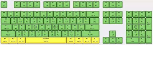 Counter Strike Key Caps - Cherry MX Keyboard Switch - Full Set - Sublimation Dye - Spacebar 6.25u in Saudi Arabia