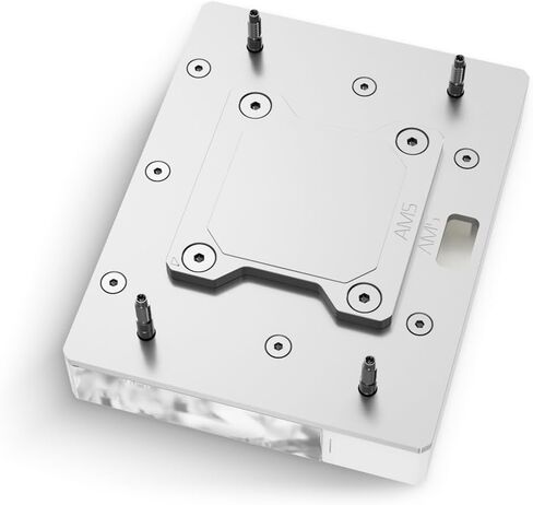 EKWB EK-Quantum Velocity 2 CPU Water Block AM5 D-RGB وEK-Cryofuel Clear Coolant Bundle، نيكل + بلكسي in Saudi Arabia