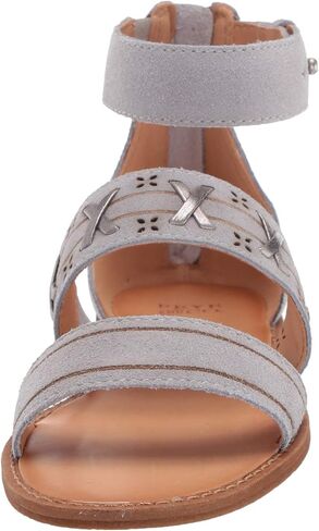 Frye and Co. Women's Evie Whipstitch 2 Band Sandal Flat in Saudi Arabia