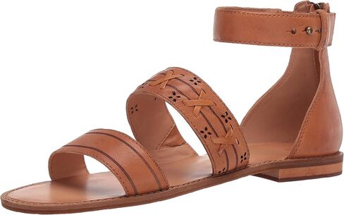 Frye and Co. صندل نسائي مسطح من Evie Whipstitch 2 Band in Kuwait