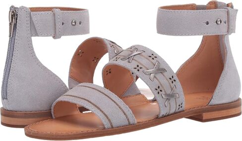 Frye and Co. Women's Evie Whipstitch 2 Band Sandal Flat in Saudi Arabia