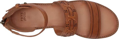 Frye and Co. صندل نسائي مسطح من Evie Whipstitch 2 Band in Kuwait