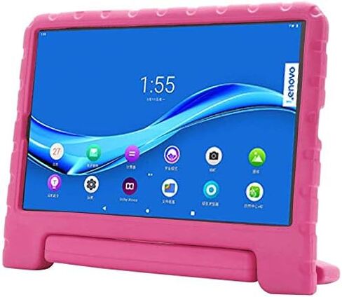 Kid Friendly Case Compatible for Lenovo Tab M10 Plus (TB-X606F) 10.3" FHD Android Tablet Shockproof Ultra Light Weight Convertible Handle Stand Cover (Blue) in Saudi Arabia