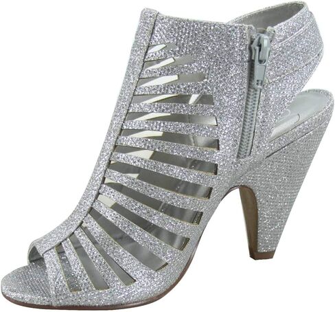 FZ-Shaky-s Women's Sexy Strappy Peep Toe Slingback Buckle Chunky Heel Sandal Shoes in Saudi Arabia