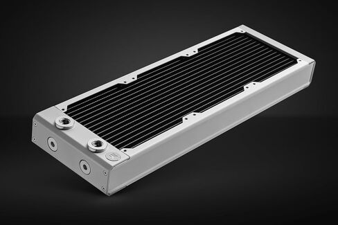 EKWB EK-Quantum Surface P360M Radiator and EK-Loop Fan FPT 120 D-RGB Black Fan Bundle, White in Saudi Arabia