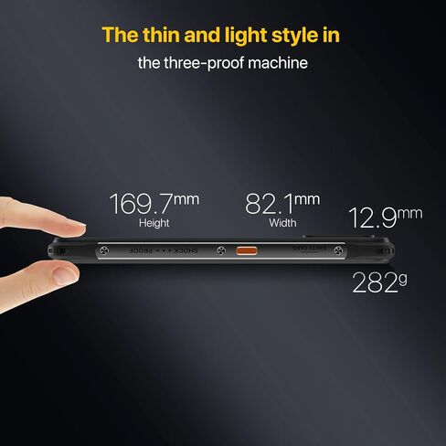 UMIDIGI Bison X10S NFC هواتف ذكية متينة غير مقفلة، 4 جيجابايت + 64 جيجابايت بطارية 6150 مللي أمبير في الساعة IP68/IP69K هاتف مقاوم للماء ومضاد للصدمات مع هاتف ذكي بشاشة كاملة كبيرة 6.53 بوصة وكاميرا رئيسية 16 ميجابكسل هاتف خلوي in Kuwait