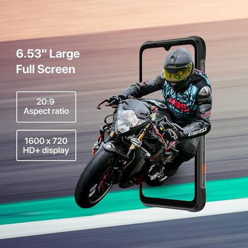 UMIDIGI Bison X10S NFC هواتف ذكية متينة غير مقفلة، 4 جيجابايت + 64 جيجابايت بطارية 6150 مللي أمبير في الساعة IP68/IP69K هاتف مقاوم للماء ومضاد للصدمات مع هاتف ذكي بشاشة كاملة كبيرة 6.53 بوصة وكاميرا رئيسية 16 ميجابكسل هاتف خلوي in Kuwait