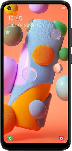 هاتف Samsung Galaxy A11 4G LTE الذكي المدفوع مسبقًا (مقفل) - أسود - 32 جيجابايت - يتضمن بطاقة Sim - CDMA in Kuwait