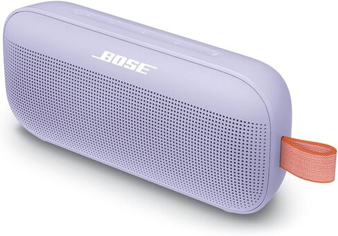 Bose SoundLink Flex Bluetooth Speaker, Portable Speaker with Microphone, Wireless Waterproof Speaker for Travel, Outdoor and Pool Use with Slinger Hard Travel Case & USB Plug (Stone Blue) in Saudi Arabia