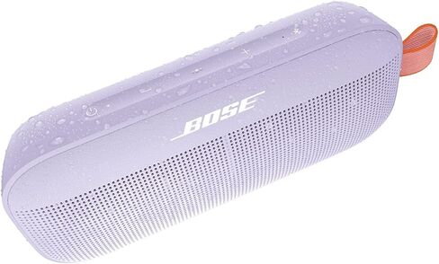 Bose SoundLink Flex Bluetooth Speaker, Portable Speaker with Microphone, Wireless Waterproof Speaker for Travel, Outdoor and Pool Use with Slinger Hard Travel Case & USB Plug (Stone Blue) in Saudi Arabia